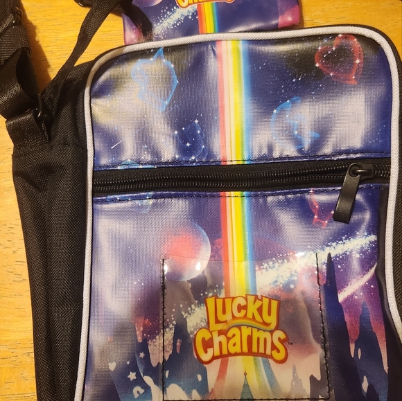Lucky Charms Galactic Space Theme Cross Body Bag And Charm Key & Made by me Wind - Picture 5 of 7